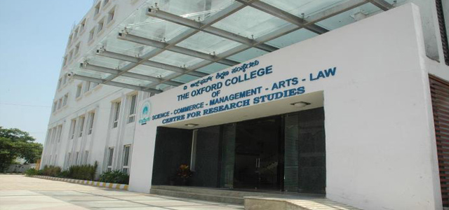 MCA admission in The Oxford College of Science 2024