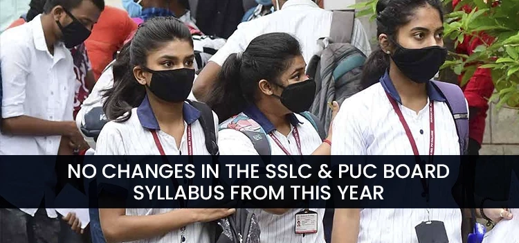Karnataka SSLC and PUC syllabus remain unchanged for the upcoming academic year