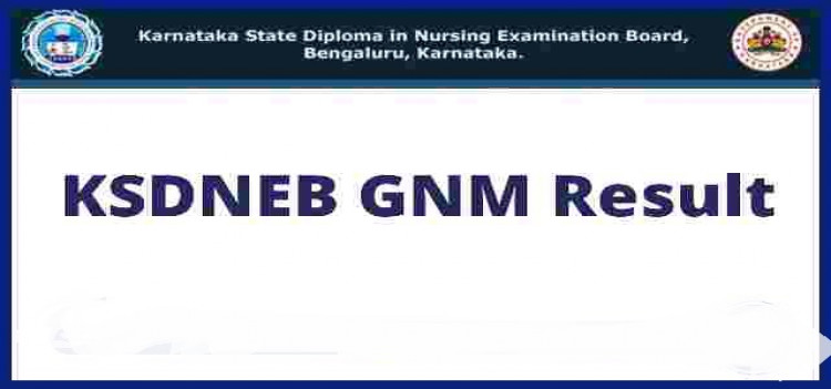 Karnataka GNM Nursing Supplementary Exam 2022: Result declared