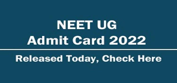 NEET UG Exam 2022: Admit Card Released