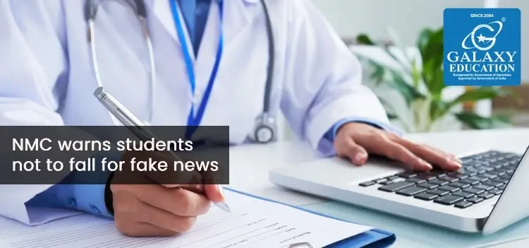 NMC cautions medical aspirants against fake news