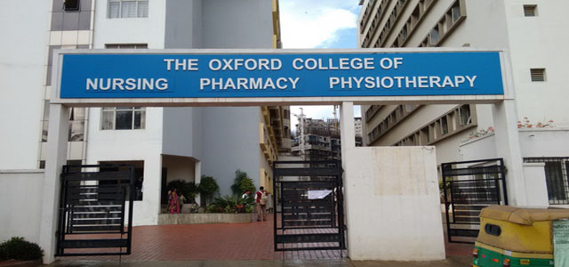 M Pharm Pharmaceutics admission in The Oxford College of Pharmacy 2022