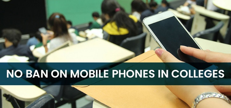 No Ban of Mobile Phones in Educational Institutes of Karnataka