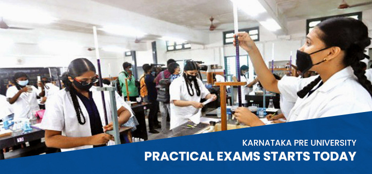 Karnataka II PUC Practical Exams Starts from Today