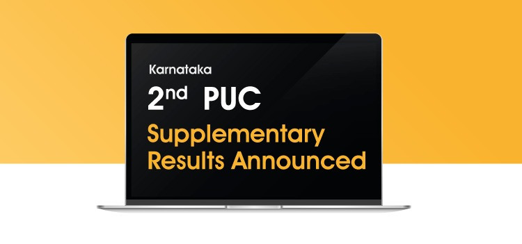 Karnataka 2nd PUC Supplementary results are declared